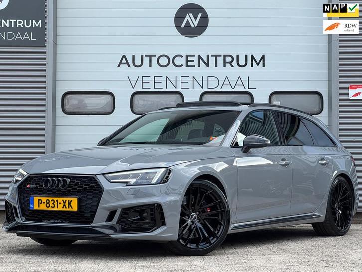 Audi RS4 Avant 2.9 V6 TFSI Quattro PANO/VIRTUAL/B&O/DYNAMIC, Auto's, Audi, Bedrijf, Te koop, RS4, 4x4, ABS, Adaptive Cruise Control