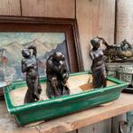 3x bronzen beeldje *floor epe*, Ophalen of Verzenden