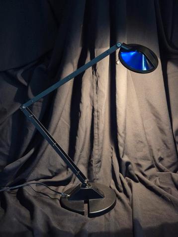 Bureaulamp of tafellamp vintage ikea blauw zwart memphis beschikbaar voor biedingen