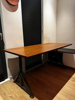 Bureau bruin/donkergrijs, 160x80 cm IDASEN IKEA, Zo goed als nieuw, Ophalen