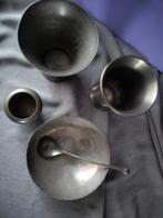 Antiek Tinnen Servies - Kamp Hof - 1938, Ophalen of Verzenden