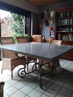 Granieten tafel, Ophalen, Vierkant