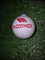 Witte kerstbal Mc Cormick, Verzamelen, Ophalen of Verzenden, Nieuw, Gebruiksvoorwerp