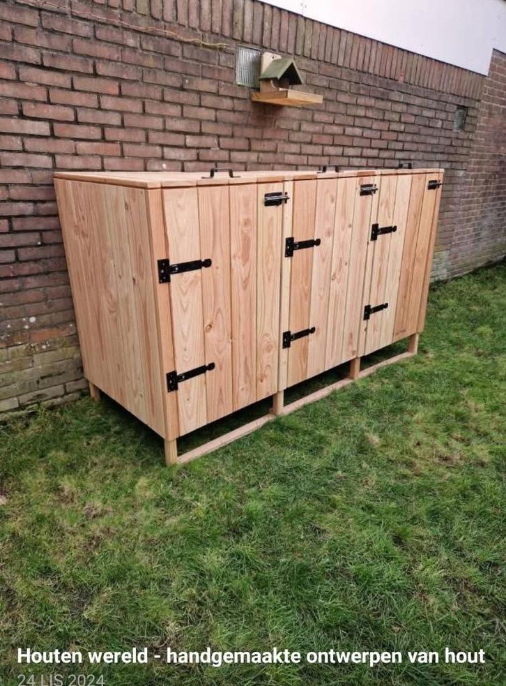 kliko's ombouw douglas, vurenhout, fietshok, tuinkast, Tuin en Terras, Bergingen en Tuinkasten, Nieuw, Containerberging, Hout