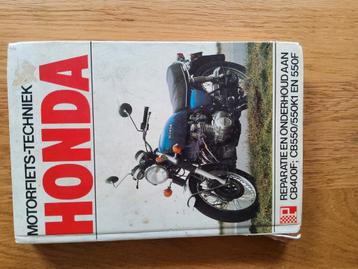 Werkplaatshandboek Honda CB 400F, CB550, CB550K1 en CB550F beschikbaar voor biedingen