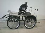 Marathonwagen enkelspan Full. 23/25 inch. Zeer compleet, Dieren en Toebehoren, Rijtuigen en Koetsen, Niet ingevuld, Gebruikt, Niet ingevuld