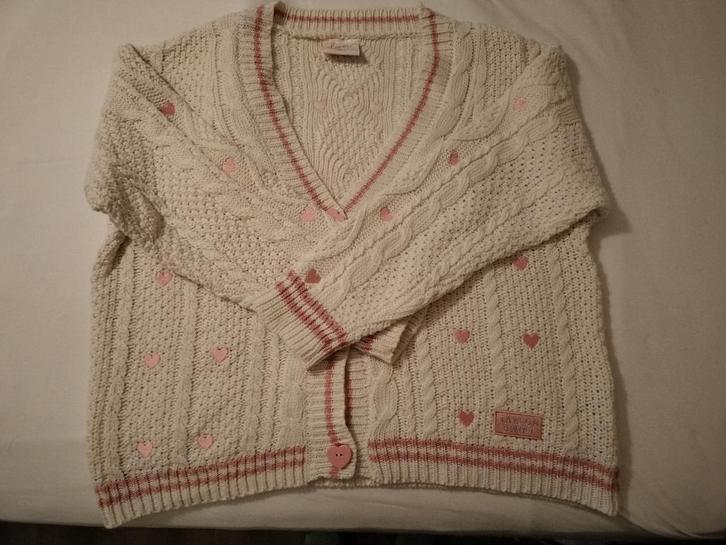 Taylor Swift Lover Cardigan M/L, Kleding | Dames, Truien en Vesten, Nieuw, Maat 42/44 (L), Wit, Ophalen of Verzenden