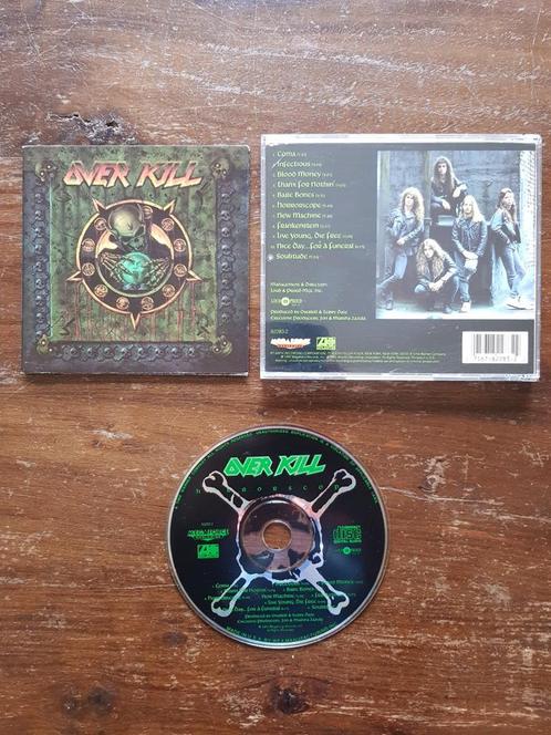 Overkill - Horrorscope cd thrash speed rock, Cd's en Dvd's, Cd's | Hardrock en Metal, Zo goed als nieuw, Ophalen of Verzenden