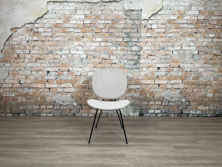 Gispen Kembo 301 Easy Chair bij TheReSales, Huis en Inrichting, Fauteuils, Zo goed als nieuw, Metaal, Stof, 50 tot 75 cm, Minder dan 75 cm