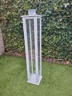 2 x witte lantaarn gratis, Ophalen, Gebruikt, Wit, Hout