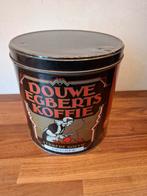Oud Douwe Egberts koffieblik groot   vintage antiek brocante, Verzamelen, Ophalen of Verzenden, Zo goed als nieuw, Koffie, Douwe Egberts