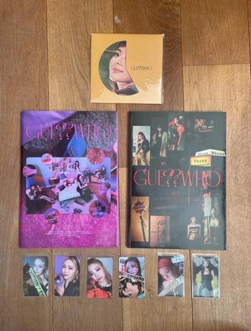 Itzy guess who pre order & extra pcs  beschikbaar voor biedingen