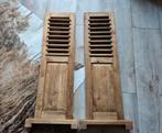 2 Super mooie louvre luiken op voet 107x40, Huis en Inrichting, Woonaccessoires | Kamerschermen, Ophalen of Verzenden, Zo goed als nieuw
