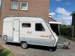 caravan Beyerland sprinter 390D is verkocht, Caravans en Kamperen, Caravans, Omvormbare zithoek, Treinzit, Particulier, 4 tot 5 meter
