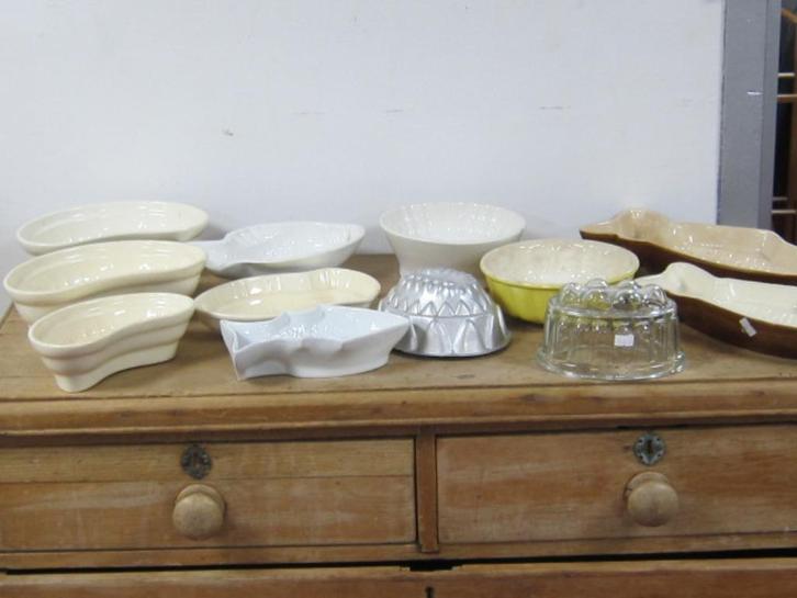 oude puddingvormen., Antiek en Kunst, Antiek | Keramiek en Aardewerk, Ophalen of Verzenden