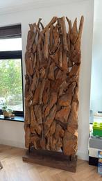 Houten element 2,25 m hoog uniek, Ophalen