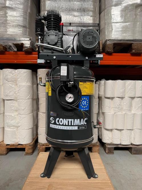 Contimac 505 D Verticale compressor 400V 200L, Doe-het-zelf en Verbouw, Compressors, Zo goed als nieuw, 6 tot 10 bar, 100 liter of meer