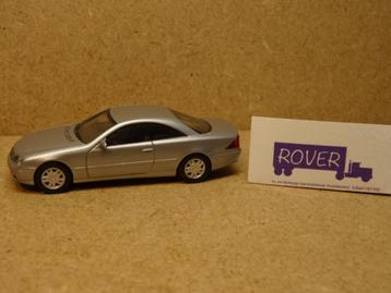 HERPA 1:87, MERCEDES CL-Coupé, Metalic-Silver, Zie Foto`s  beschikbaar voor biedingen