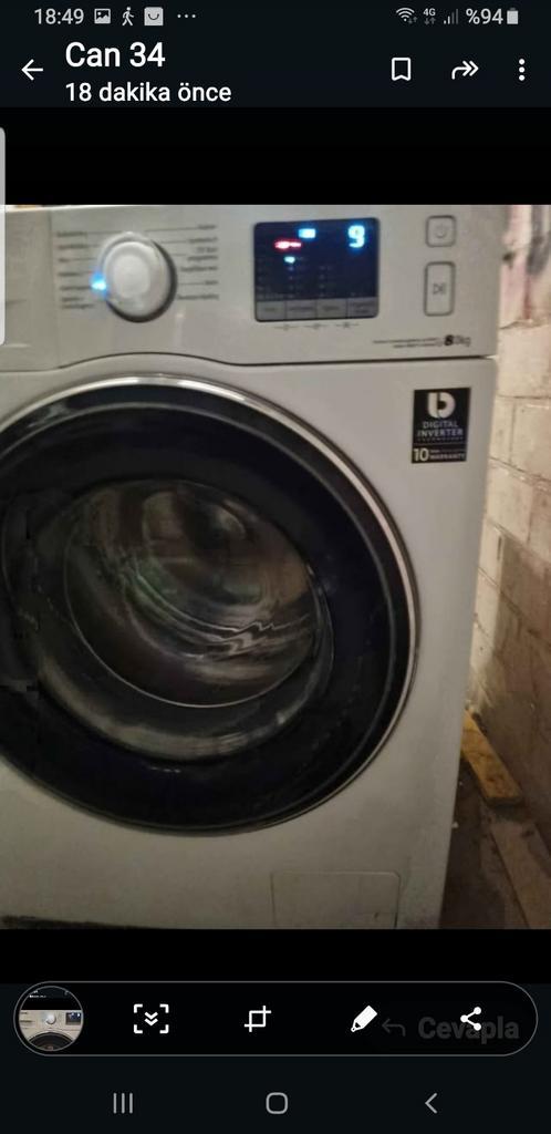 Samsung goedwerkende Wasmachine - Voorlader - Goede staat, Witgoed en Apparatuur, Wasmachines, Gebruikt, Voorlader, 6 tot 8 kg