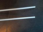 2 gordijnroede buizen. 268 cm, Ophalen, Zo goed als nieuw