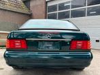 Green Metallic Benz SL500 5.0 ‘97 Cabriolet Xen Hardtop R129, Automaat, Achterwielaandrijving, Cabriolet, 350 pk