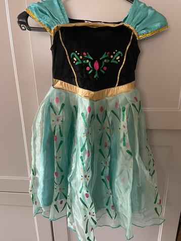 Nieuw! frozen Elsa Anna jurk 7/8 jaar mt 130 beschikbaar voor biedingen