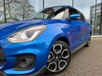 Suzuki Swift 1.4 140PK Sport - Navi - LED - Climate - Cruise, Auto's, Suzuki, Gebruikt, 4 cilinders, Blauw, Leder en Stof
