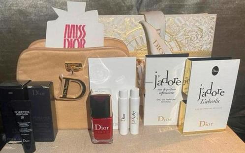 Exclusieve cadeau tas Dior, J’adore edp, nagellak rouge 999, Sieraden, Tassen en Uiterlijk, Uiterlijk | Parfum, Nieuw, Verzenden