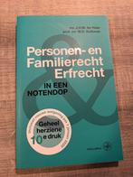 Personen- en Familierecht Erfrecht, 10e druk, Ophalen of Verzenden, Gamma, Zo goed als nieuw, HBO