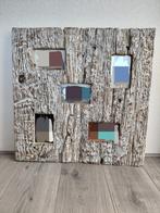Houten foto collage lijst, Ophalen, Zo goed als nieuw