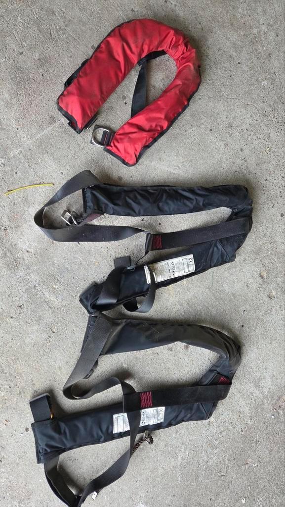 Zelfopblaasbare reddingsvesten, Fietsen en Brommers, Fietsaccessoires | Fietssloten, Gebruikt, Ophalen of Verzenden