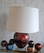 Lacquer line grote tafellamp en 6 waxinelichtje houders, Ophalen, Minder dan 50 cm