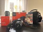 Sony a58 spiegelreflexcamera, Ophalen of Verzenden, Zo goed als nieuw, Sony, Geen optische zoom