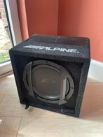 Alpine SWE-815 subwoofer, Auto diversen, Autospeakers, Ophalen of Verzenden, Zo goed als nieuw