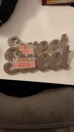 SWEET MDF Houten Decoratie, Ophalen of Verzenden, Nieuw, Knutselwerk