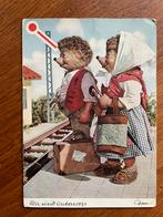 MECKI - ansichtkaart Mecki op treinstation, Ophalen of Verzenden