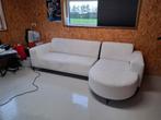 Moderne witte hoekbank - nieuwstaat!!, Ophalen, Zo goed als nieuw, Stof, Modern