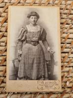 CDV portret vrouw Gouda, Verzamelen, Foto's en Prenten, Ophalen of Verzenden, Voor 1940, Gebruikt, Foto