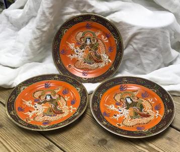 3x borden emperor dragon - Moriage japan beschikbaar voor biedingen