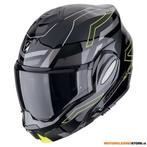 Scorpion Exo-Tech Evo Conquer Systeemhelm, Zwart-Fluor, Ophalen of Verzenden, Nieuw met kaartje