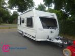 Fendt Bianco Selection 465 SGE Enkele Bedden+Mover+Luifel, Caravans en Kamperen, Caravans, Tot en met 2, 7 tot 8 meter, Bedrijf