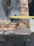 Paalvoeten: 6x 90x90 + 1x met grondpin 71x71, Ophalen