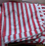 Ikea Ektorp rood/witte streephoezen voor 2 en 3 zits banken., Huis en Inrichting, Gebruikt, 75 tot 100 cm, Ophalen of Verzenden