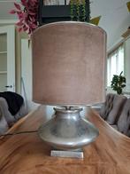 Light & Living Tafellamp Buffelleer/Metaal Landelijk, Huis en Inrichting, Lampen | Tafellampen, Ophalen, Metaal, 50 tot 75 cm
