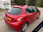 Peugeot 208 1.6 VTi 120PK 4-CYL. 5DRS ALLURE ECC NAVI PANO P, Euro 5, Stof, Gebruikt, Zwart