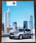 BMW 1-serie 2 brochures en persfoto, Boeken, Auto's | Folders en Tijdschriften, Nieuw, BMW, BMW, Ophalen of Verzenden