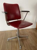 Vintage buisframe bureau stoel, Ophalen of Verzenden, Gebruikt, Eén