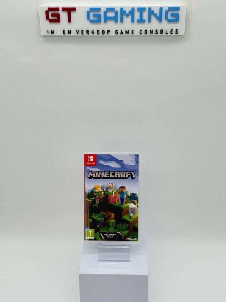 MINECRAFT NINTENDO SWITCH GAME, Spelcomputers en Games, Games | Nintendo Switch, Zo goed als nieuw, 3 spelers of meer, Vanaf 7 jaar