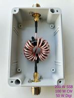 Mantelstroomfilter (1:1 balun) 200W voor HF (3,5-30 MHz) F/F, Telecommunicatie, Antennes en Masten, Ophalen of Verzenden, Nieuw