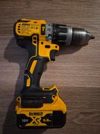 DeWalt DCD796 18V 5Ah Accu Boormachine - Gebruikt, Ophalen of Verzenden, Boor- en Schroefmachine, Variabele snelheid, Gebruikt